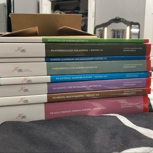 Brand new ati nursing books